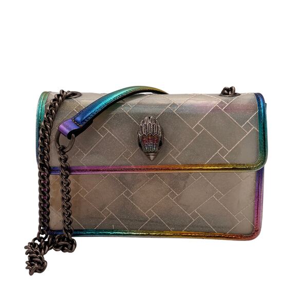 Kurt Geiger London Kensington Medium Vinyl Crossbody - Picture 2 of 6